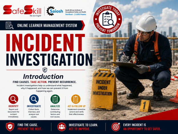 Incident Investigation Introduction - US 120335 course image