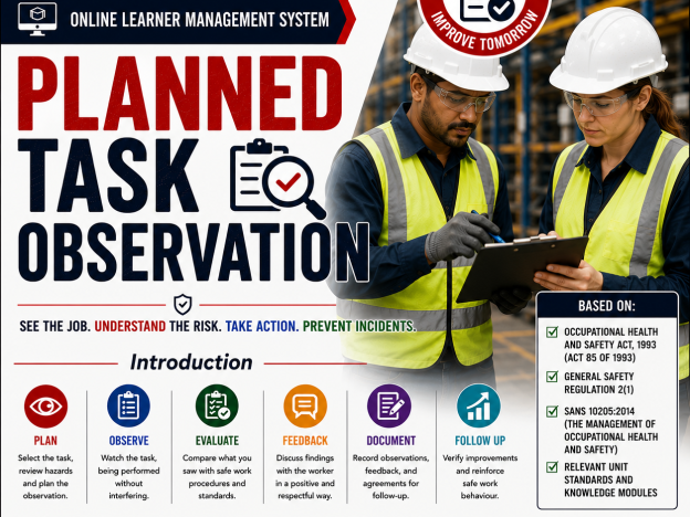 Planned Task Observation Introduction - US 120337 course image
